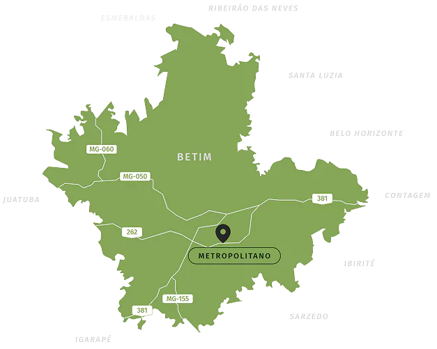 Map Betim